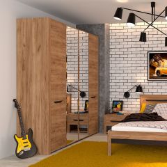 АФИНА А11а Шкаф для одежды (крафт) в Урае - uray.mebel24.online | фото 2