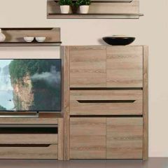 АФИНА А16а Шкаф МЦН Ясень Таормина в Урае - uray.mebel24.online | фото 3