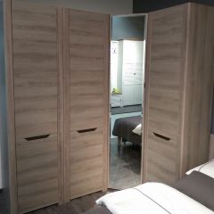 АФИНА А4 Шкаф для одежды и белья (таормина) в Урае - uray.mebel24.online | фото 3