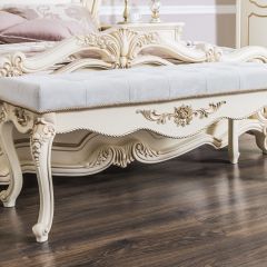 Банкетка Мона Лиза (крем) в Урае - uray.mebel24.online | фото 5