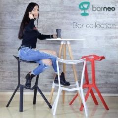 Барный стул Barneo N-228 One черный (95193) в Урае - uray.mebel24.online | фото 2
