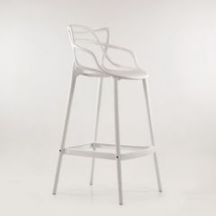 Барный стул Barneo N-235 Masters, белый, design Phillip Stark в Урае - uray.mebel24.online | фото 5