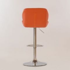 Барный стул Barneo N-85 Diamond оранжевый в Урае - uray.mebel24.online | фото 3