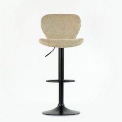 Барный стул Barneo N-86 Time / Black / VPU Beige Vintage PK970-1 в Урае - uray.mebel24.online | фото 2