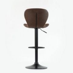 Барный стул Barneo N-86 Time / Black / VPU Brown Vintage коричневый винтаж PK970-18 в Урае - uray.mebel24.online | фото 2