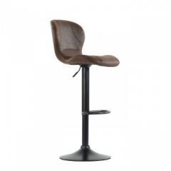 Барный стул Barneo N-86 Time / Black / VPU Brown Vintage коричневый винтаж PK970-18 в Урае - uray.mebel24.online | фото