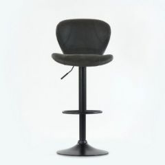 Барный стул Barneo N-86 Time / Black / VPU Dark Gray Vintage серый винтаж 970-11 в Урае - uray.mebel24.online | фото 3