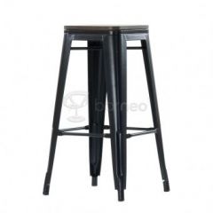 Барный табурет Barneo N-237 Tolix style Wood (цвет RAL) в Урае - uray.mebel24.online | фото