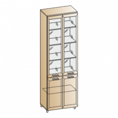 Детская Мелисса композиция 3 (Гикори Джексон светлый) в Урае - uray.mebel24.online | фото 8