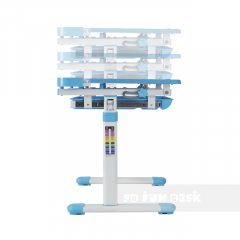 Комплект парта + стул трансформеры Cantare Blue в Урае - uray.mebel24.online | фото 3