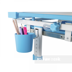 Комплект парта + стул трансформеры Cantare Blue в Урае - uray.mebel24.online | фото 8