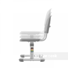 Комплект парта + стул трансформеры Cantare Grey в Урае - uray.mebel24.online | фото 6
