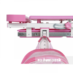 Комплект парта + стул трансформеры Cantare Pink в Урае - uray.mebel24.online | фото 5