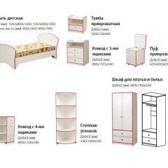 Набор мебели для детской Юниор-10 (с кроватью 800*1900) ЛДСП в Урае - uray.mebel24.online | фото 2