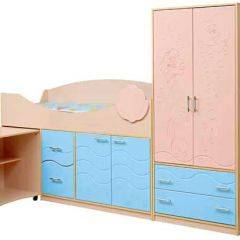 Набор мебели для детской Юниор -12.2 (700*1860) МДФ матовый в Урае - uray.mebel24.online | фото 1