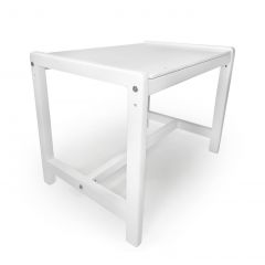 Детский растущий комплект стол и два стула  Я САМ "Лофт" (Белый, Белый) в Урае - uray.mebel24.online | фото