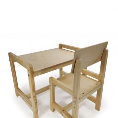 Детский растущий комплект стол и стул Я САМ "Лофт" (Береза, Сосна) в Урае - uray.mebel24.online | фото 7