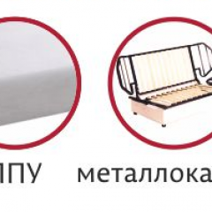 Диван Аккордеон 1200 (без подлокотников) в Урае - uray.mebel24.online | фото 3