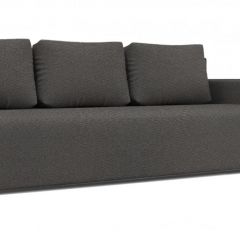 Диван Алиса 4 Bahama STEEL - Teos Dark Brown в Урае - uray.mebel24.online | фото