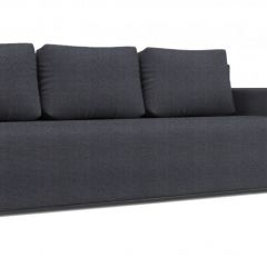 Диван Алиса 4 Shaggy GRAFIT - Teos Dark Brown в Урае - uray.mebel24.online | фото