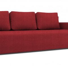 Диван Алиса 4 Shaggy RED - Teos Black в Урае - uray.mebel24.online | фото