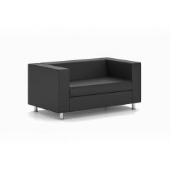 Диван двухместный Алекто Consul натуральная кожа в Урае - uray.mebel24.online | фото 2