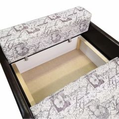 Диван Канзас 1.20 Цветы (Канасик) в Урае - uray.mebel24.online | фото 3