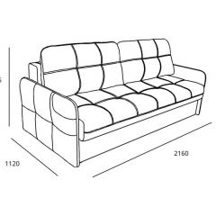 Диван-кровать "SMART" 1 СК (Kongo brown) в Урае - uray.mebel24.online | фото 7
