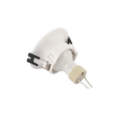 DK3024-WH Встраиваемый светильник, IP 20, 10 Вт, GU5.3, LED, белый, пластик в Урае - uray.mebel24.online | фото 2