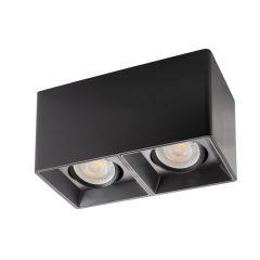 DK3035-BK Светильник накладной IP 20, 10 Вт, GU5.3, LED, черный, пластик в Урае - uray.mebel24.online | фото 2