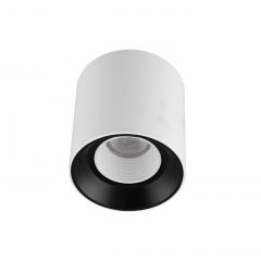 DK3090-WB+WH Светильник накладной IP 20, 10 Вт, GU5.3, LED, бело-черный/белый, пластик в Урае - uray.mebel24.online | фото