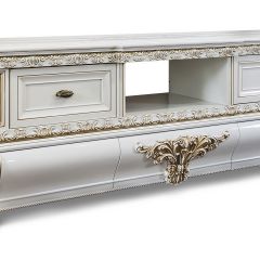 Гостиная Алсу 1+ТВ+1 (белый глянец) в Урае - uray.mebel24.online | фото 5