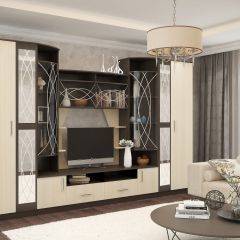 Гостиная Атланта с зеркалом в Урае - uray.mebel24.online | фото 2