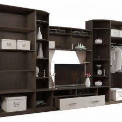 Гостиная Атланта с зеркалом в Урае - uray.mebel24.online | фото 3