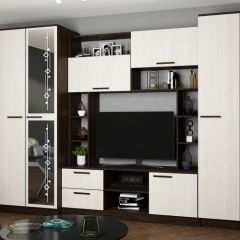 АВРОРА Гостиная (Венге/Анкор светлый) в Урае - uray.mebel24.online | фото 2