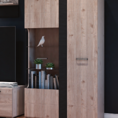 БРИЗ Гостиная (модульная) в Урае - uray.mebel24.online | фото 2