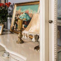 Гостиная Джоконда (крем глянец) 1+ТВ+1 в Урае - uray.mebel24.online | фото 6