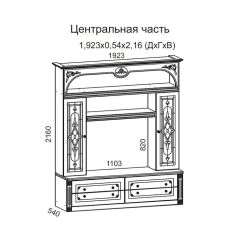 Гостиная Джулия 3.4 (Итальянский орех/Груша с платиной черной) в Урае - uray.mebel24.online | фото 3