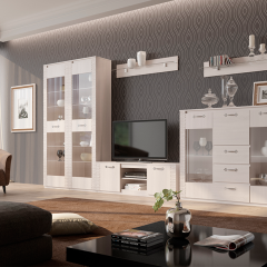 Гостиная Элана (модульная) в Урае - uray.mebel24.online | фото