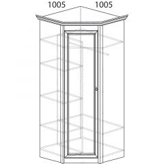 Гостиная Флоренция 4 Дуб оксфорд в Урае - uray.mebel24.online | фото 6