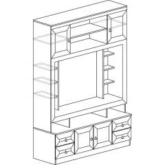 Гостиная Инна 3 Денвер светлый в Урае - uray.mebel24.online | фото 7