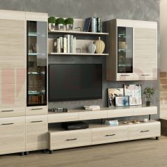 Гостиная Камелия Композиция 1 (Ясень Асахи) в Урае - uray.mebel24.online | фото