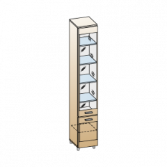 Гостиная Камелия Композиция 1 (Ясень Асахи) в Урае - uray.mebel24.online | фото 3