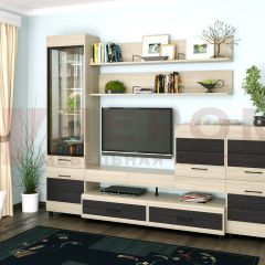 Гостиная Камелия Композиция 5 (Ясень Асахи комбинированный) в Урае - uray.mebel24.online | фото