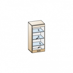 Гостиная Камелия Композиция 8 (Гикори Джексон светлый) в Урае - uray.mebel24.online | фото 9