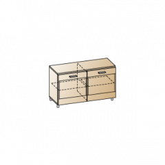 Гостиная Камелия Композиция 9 (Гикори Джексон темный) в Урае - uray.mebel24.online | фото 11
