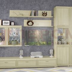 Гостиная Карина Композиция 1 (Ясень Асахи) в Урае - uray.mebel24.online | фото 4