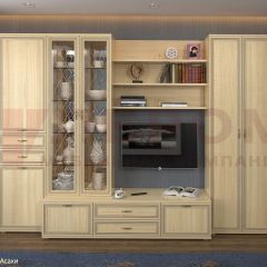 Гостиная Карина Композиция 14 (Ясень Асахи) в Урае - uray.mebel24.online | фото