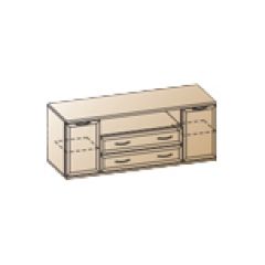 Гостиная Карина Композиция 2 (Гикори Джексон светлый) в Урае - uray.mebel24.online | фото 5