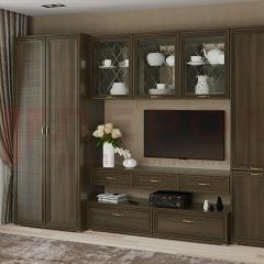 Гостиная Карина Композиция 23 (Акация Молдау) в Урае - uray.mebel24.online | фото